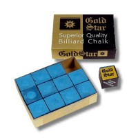 Kreide Gold Star blau (12 St.)