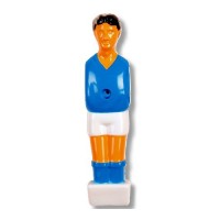 Kickerfigur (Hobby) blau-wei 13mm