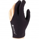 Billardhandschuh Adam mit Leder linke Hand (Gr. M) schwarz